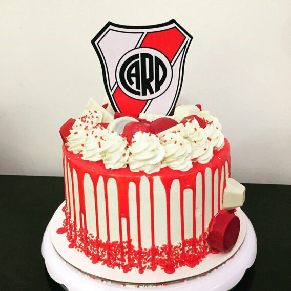 Ideas de tortas temáticas de River Plate