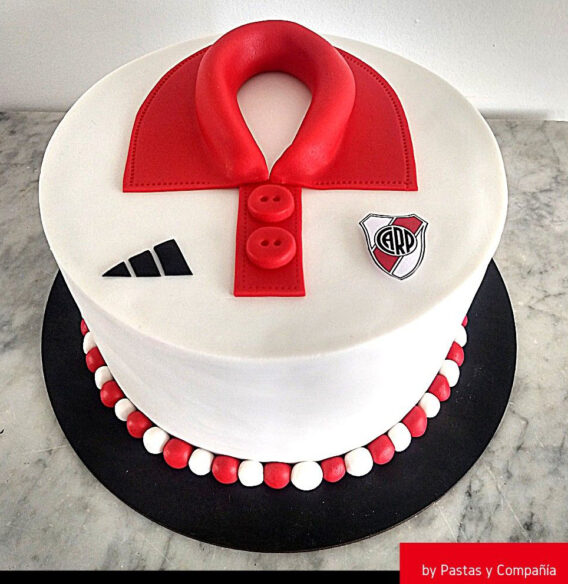 Ideas de tortas temáticas de River plate