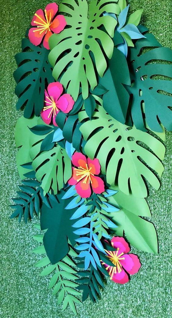 Cómo crear un ambiente tropical para tu fiesta de Stitch