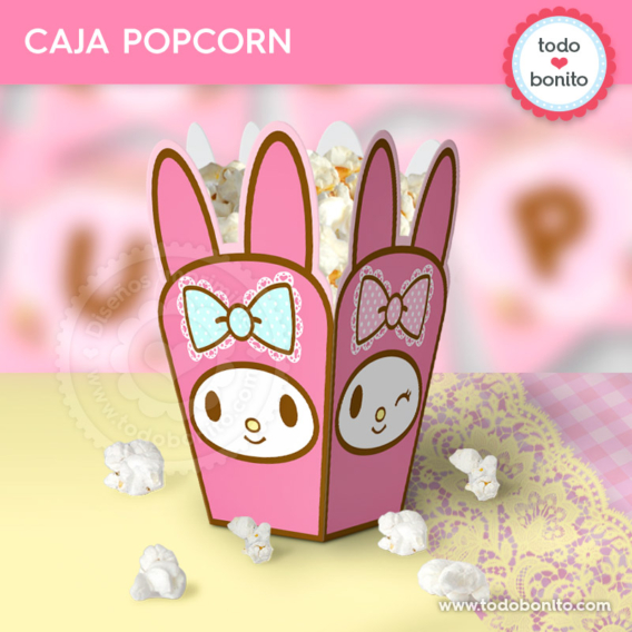 Caja popcorn My Melody