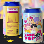 Envoltorio para lata Saja Boys Soda Pop para imprimir