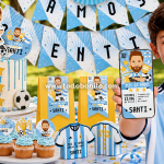 Cumpleaños Messi Selección Argentina: ideas imprimibles para una fiesta futbolera